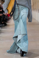 Wendbarer Jeansrock im Vintage-Stil